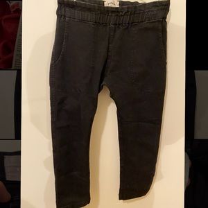 Pietsie Black Cropped Pants Size S